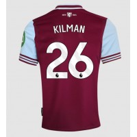 Camisa de Futebol West Ham United Max Kilman #26 Equipamento Principal 2024-25 Manga Curta